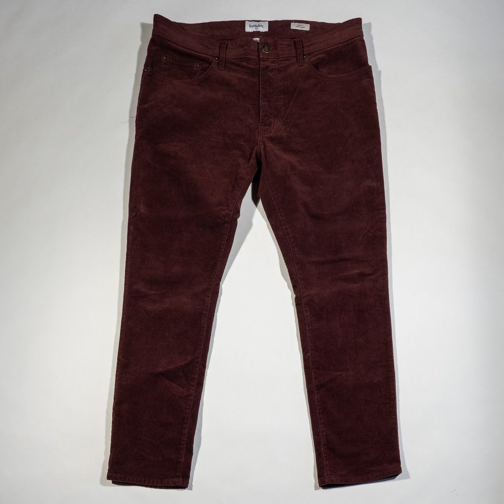 USED Goodfellow Slim Straight Corduroy 5-Pocket Pants